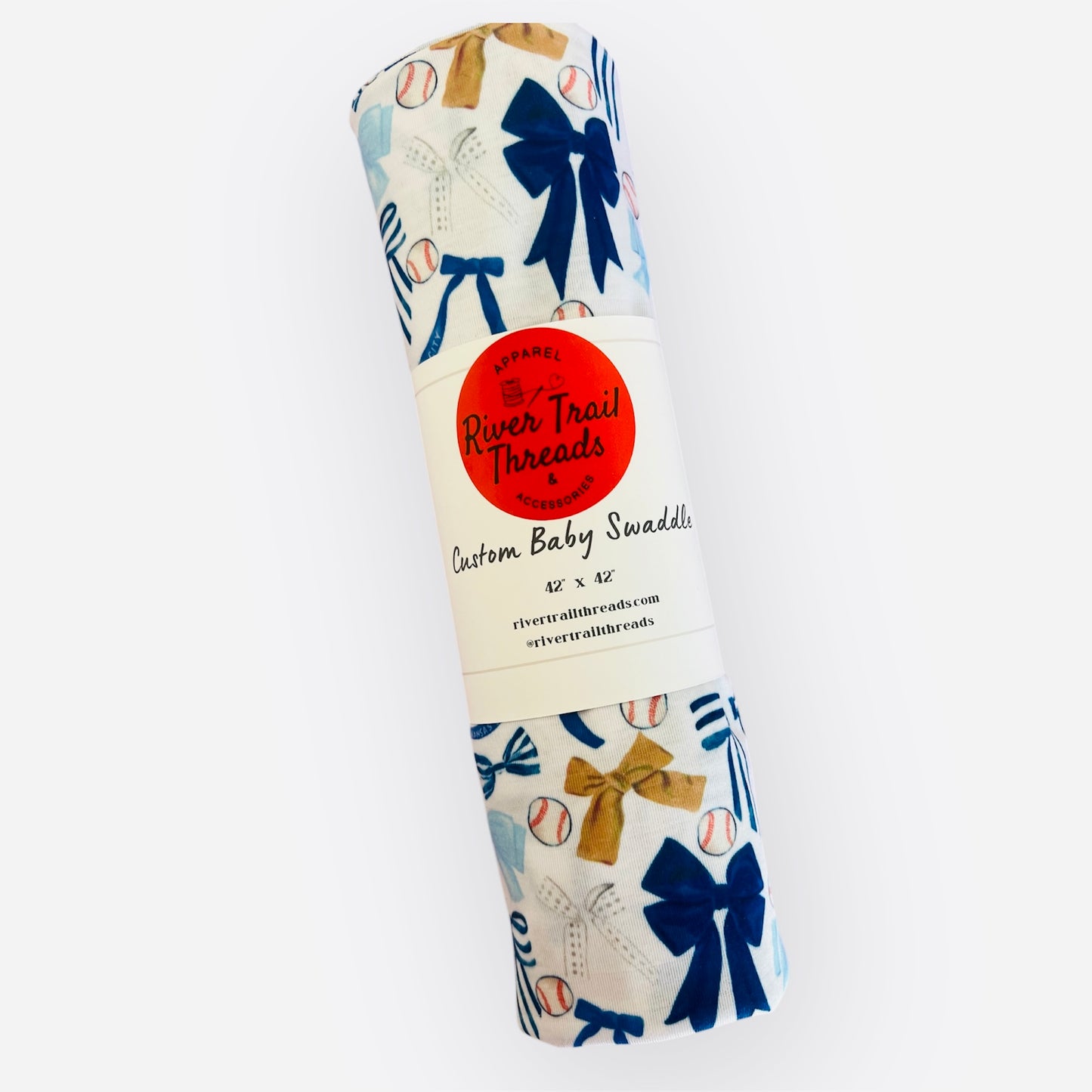 Kansas City Baseball Swaddle Set