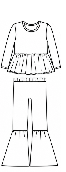 Peplum Top + Bell Bottoms Mystery Bundle