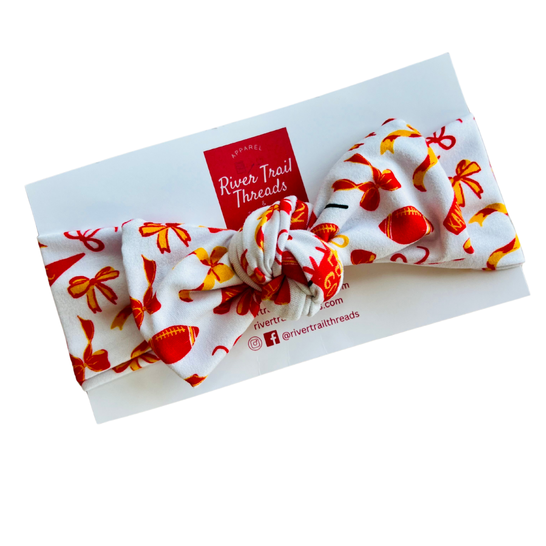 Kansas City Cheer Bows Headband