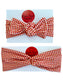 Kansas City Football Plaid Headbands for Baby, Toddler & Adult | Matching Game Day Hair Accessories