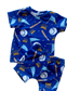Boys KC Baseball Shorts | Baby and Toddler Boy Game Day Shorts