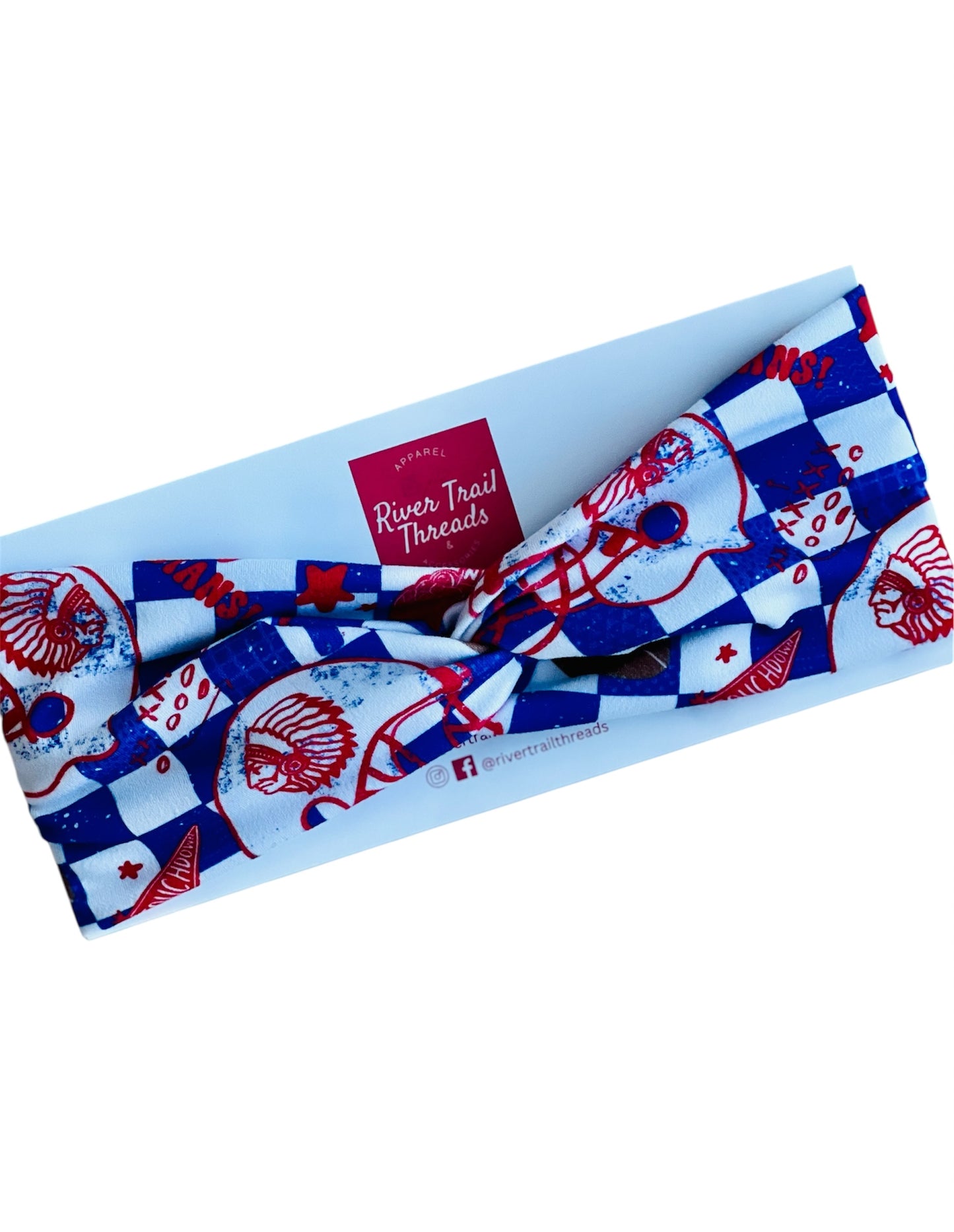 Seneca Football Headbands for Baby, Toddler & Adult | Matching Game Day Hair Accessories