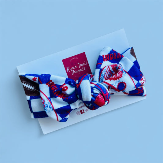 Seneca Football Headbands for Baby, Toddler & Adult | Matching Game Day Hair Accessories