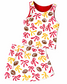 Girls Kansas City Football Tank Top & Skirt Set | Girls Kansas City Game Day Outfit