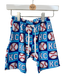 Boys KC Check Baseball Shorts | Baby and Toddler Boy Game Day Shorts