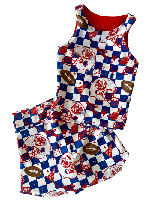 Girls Seneca Football Activewear Set | Girls Game Day Outfit