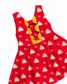 Girls KC Football Bow Back Dress | Girls Kansas City Bow Dress