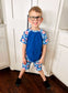 Boys KC Check Baseball Shorts | Baby and Toddler Boy Game Day Shorts