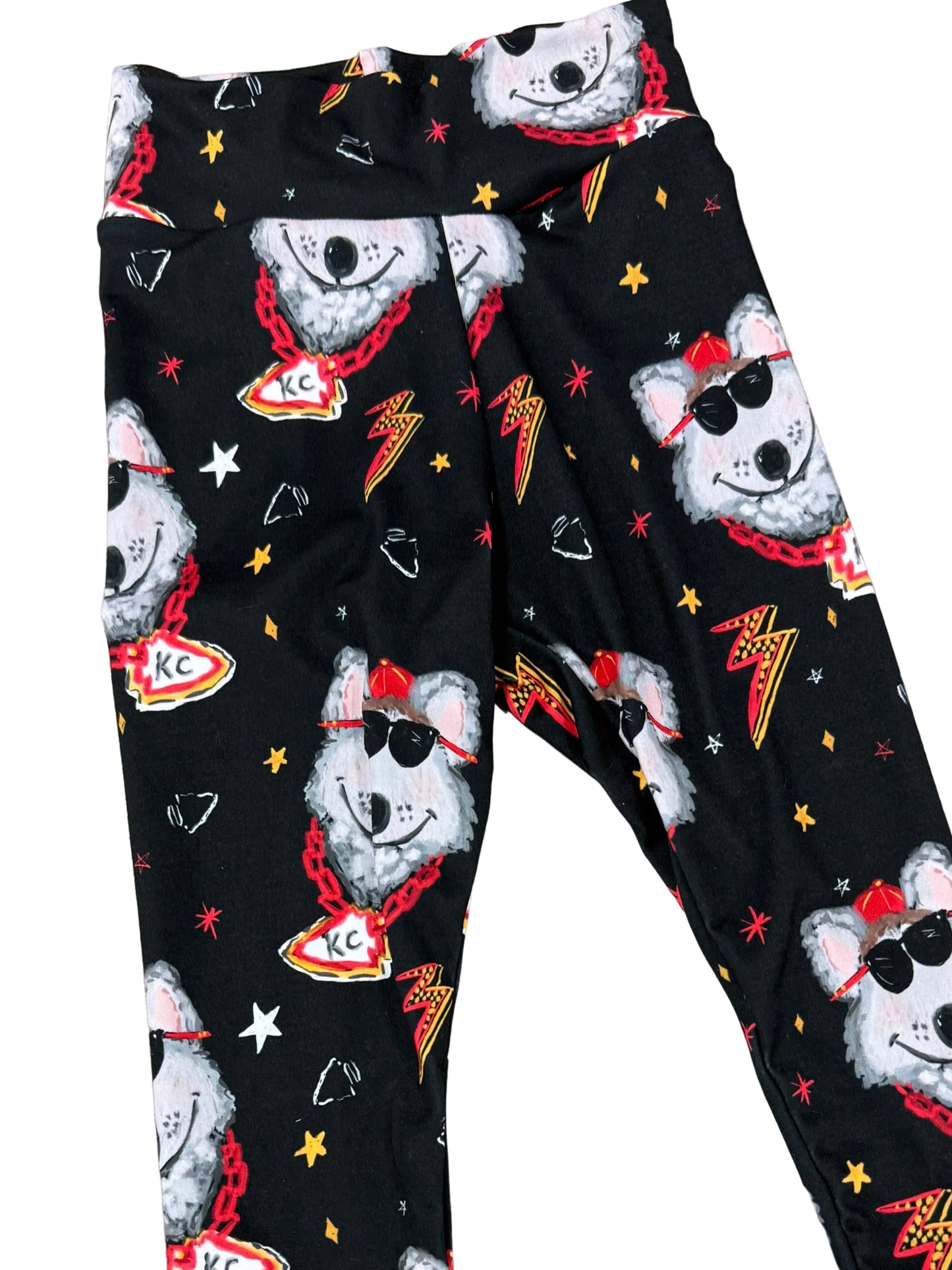 Kids KC Football Wolf Joggers | Kansas City Kids Pants