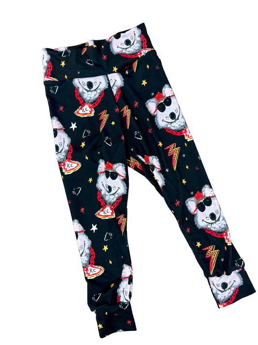 Kids KC Football Wolf Joggers | Kansas City Kids Pants