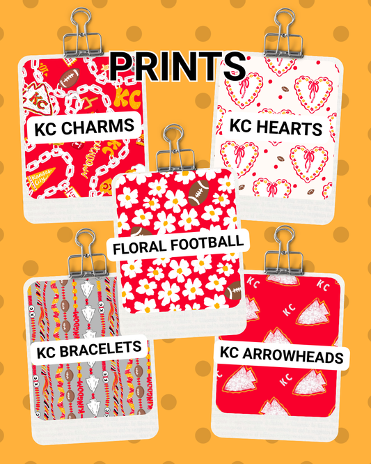 Girls KC Football Bow Back Dress | Girls Kansas City Bow Dress