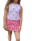 Girls Kansas City Football Sleeveless Tank Top | Girls Kansas City Game Day Top