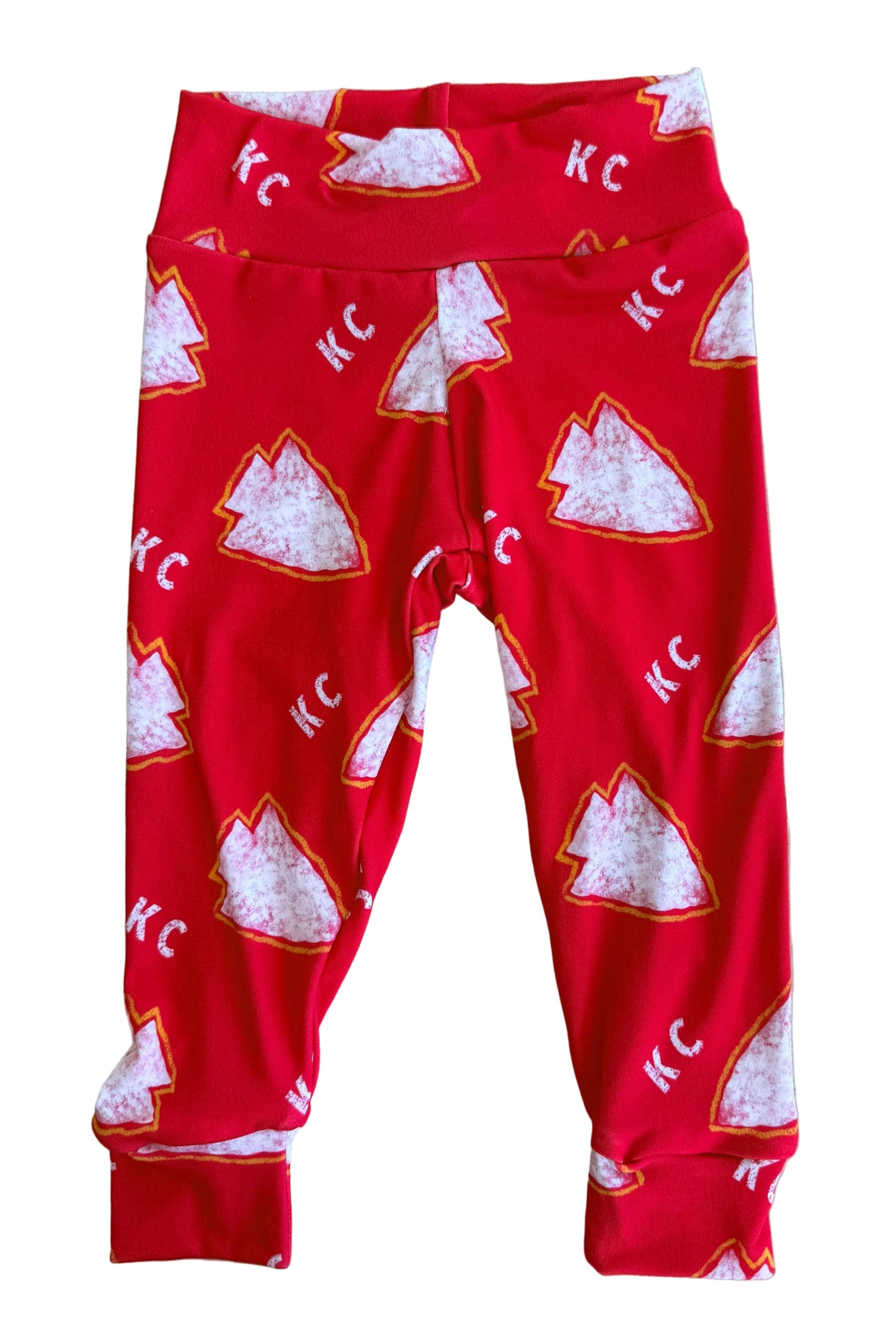Kids KC Football Pants | Kansas City Girls Leggings | Red Arrow