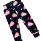 Kids KC Football Pants | Kansas City Girls Leggings | Black Arrow