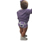 Kansas Football Girl Baby & Toddler Bummies | Game Day Ready Outfit for Kids