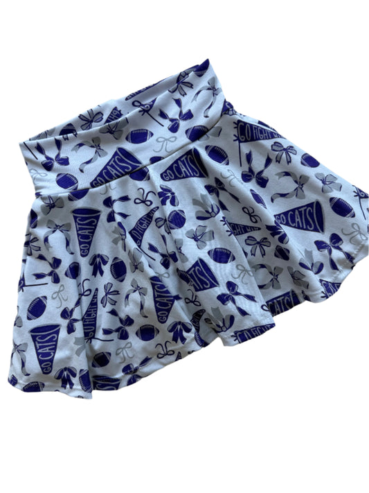Girls Kansas Football Cheer Skirt | Baby, Toddler, Girls Skort