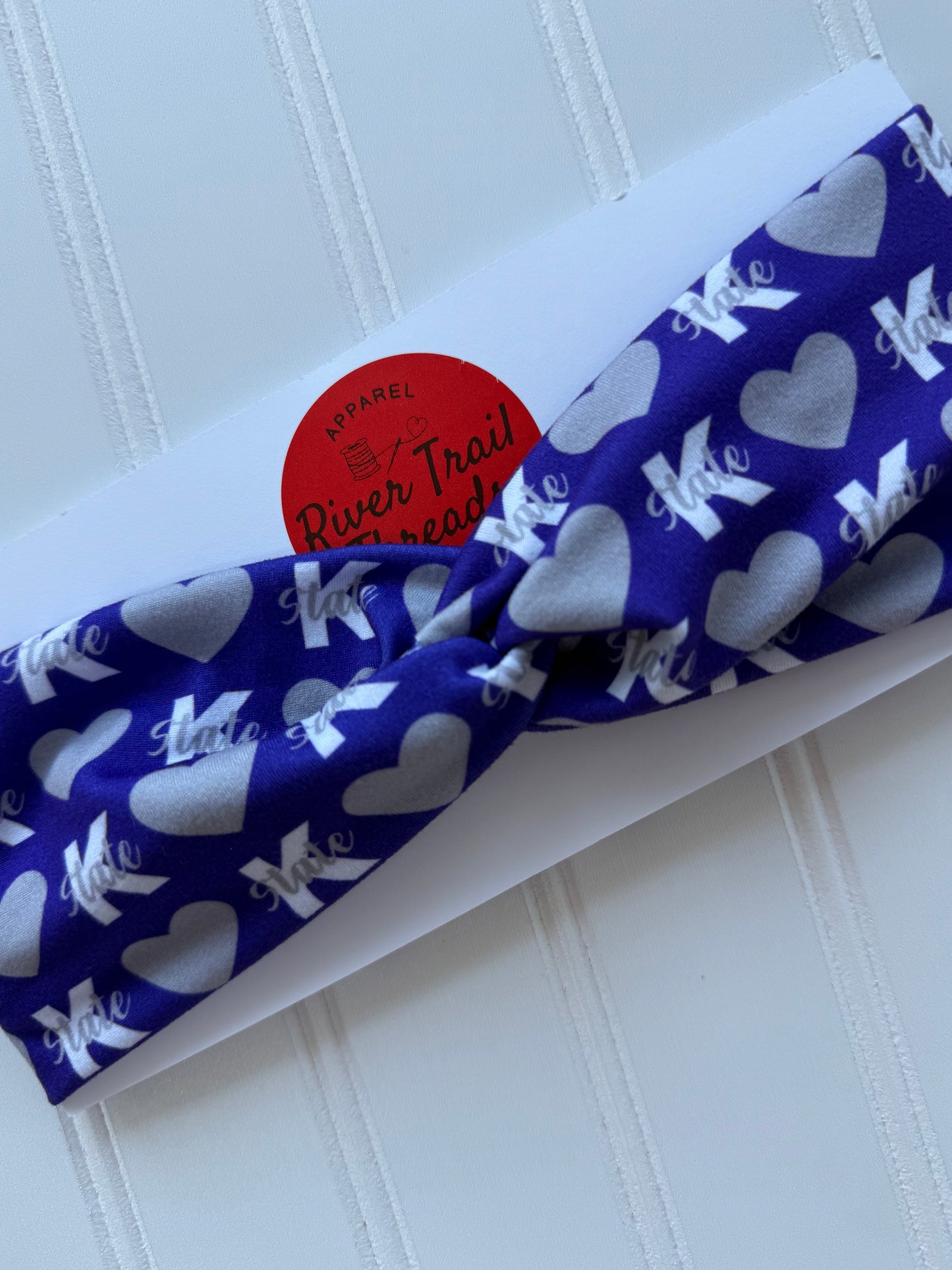 Kansas Heart Headbands for Baby, Toddler & Adult | Matching Game Day Hair Accessories