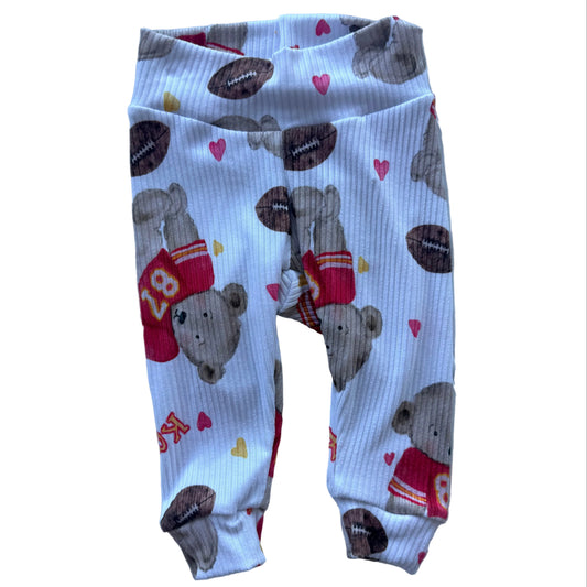 Kids KC Football Pants | Kansas City Bear Leggings