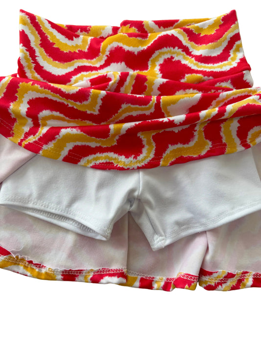 Girls Kansas City Football Cheer Skirt | Baby, Toddler, Girls Skort