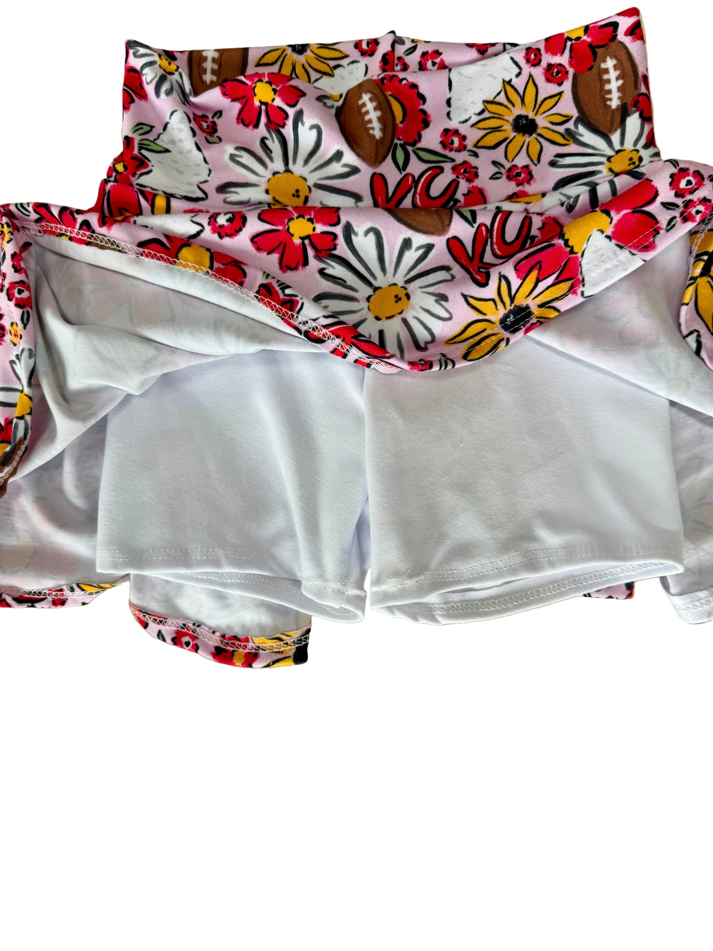 Girls Kansas City Football Cheer Skirt | Baby, Toddler, Girls Skort