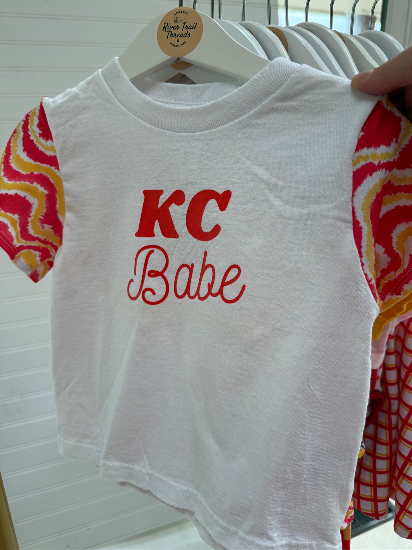 Kansas City Football Girls Game Day Shirt | Baby, Toddler, Girls KC T-shirt