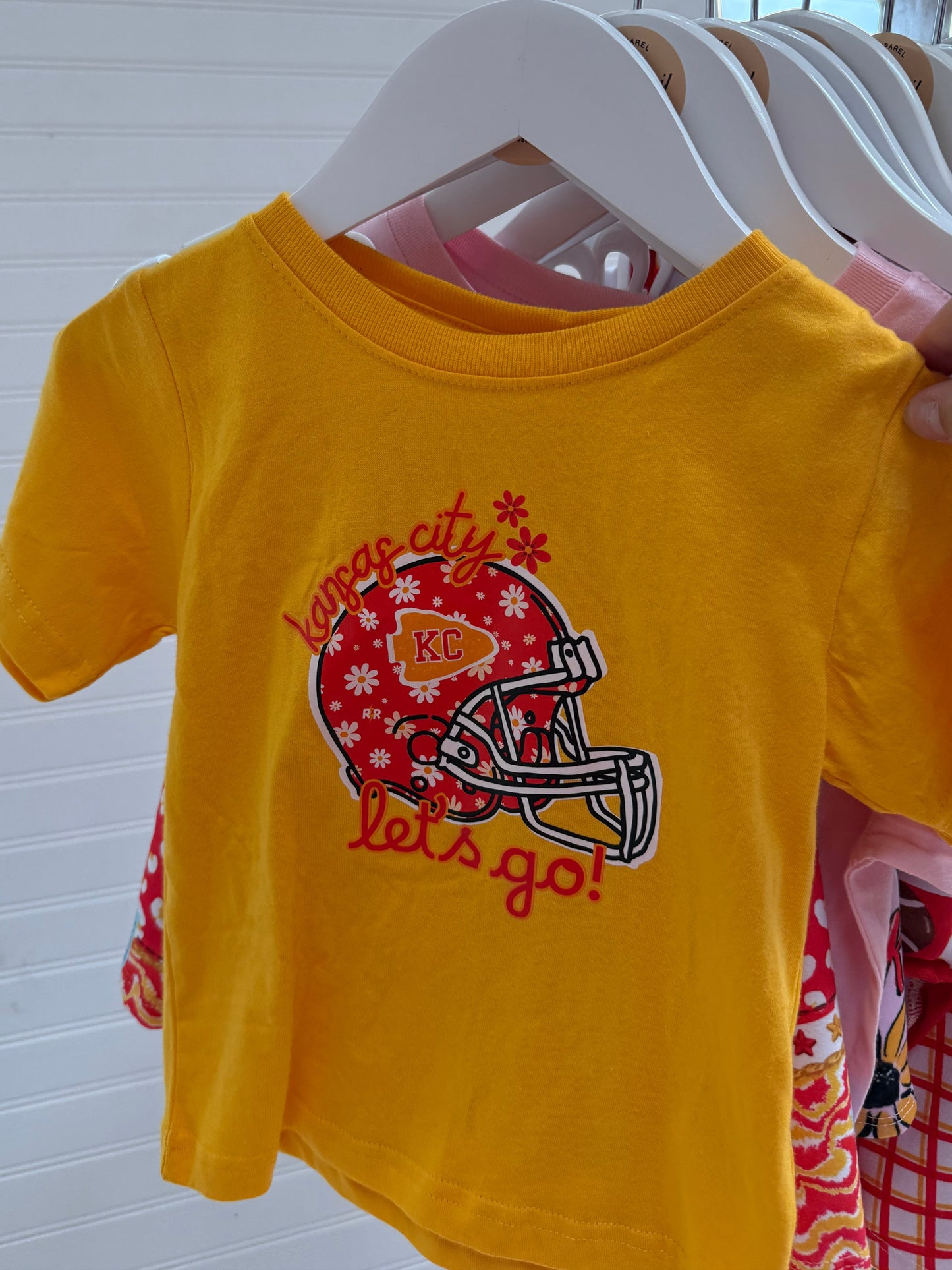 Kansas City Football Girls Game Day Shirt | Baby, Toddler, Girls KC T-shirt