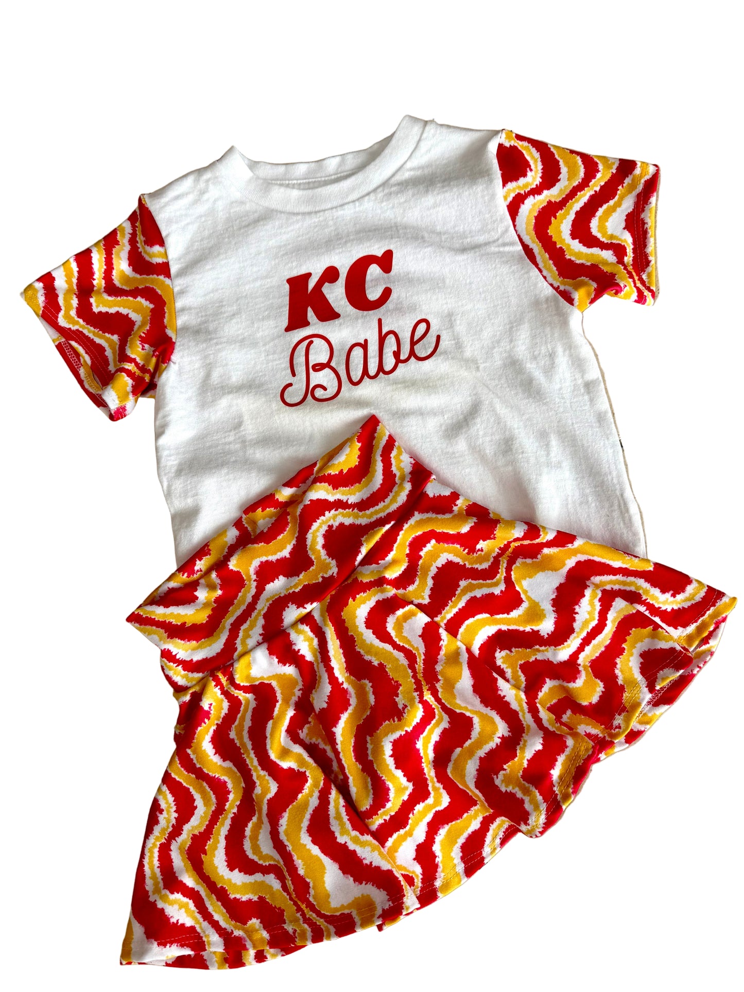Kansas City Football Girls Game Day Shirt | Baby, Toddler, Girls KC T-shirt