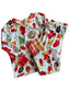 KC Football Christmas Cookies Pajamas | Christmas PJs for Boys, Girls, Toddlers