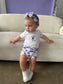 Kansas Football Girl Baby & Toddler Bummies | Game Day Ready Outfit for Little Fans