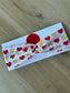 Girls-Womens Kansas City Headband| White and Red Handmade Kansas City Accessory
