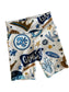 Girls Kansas City Baseball Collage Biker Shorts | Baby Toddler Girls Game Day Shorts