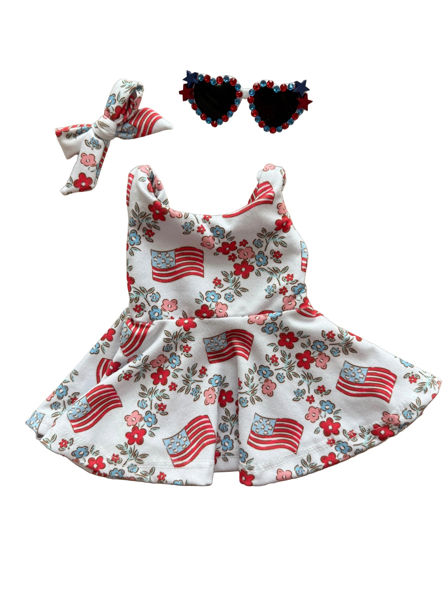 Doll Summer Tank Dress | Girls Doll Summer Dress