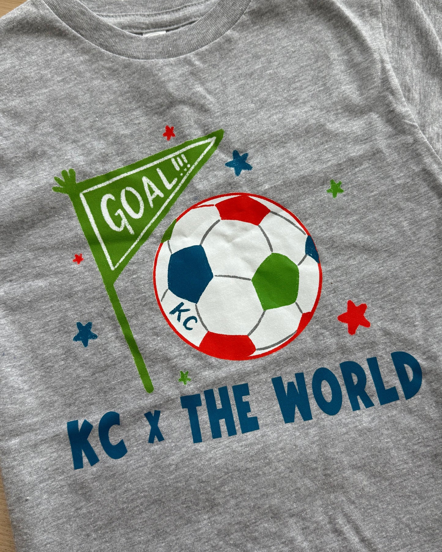 Kids KC Soccer Shirt|Toddler Kansas City Soccer Shirt