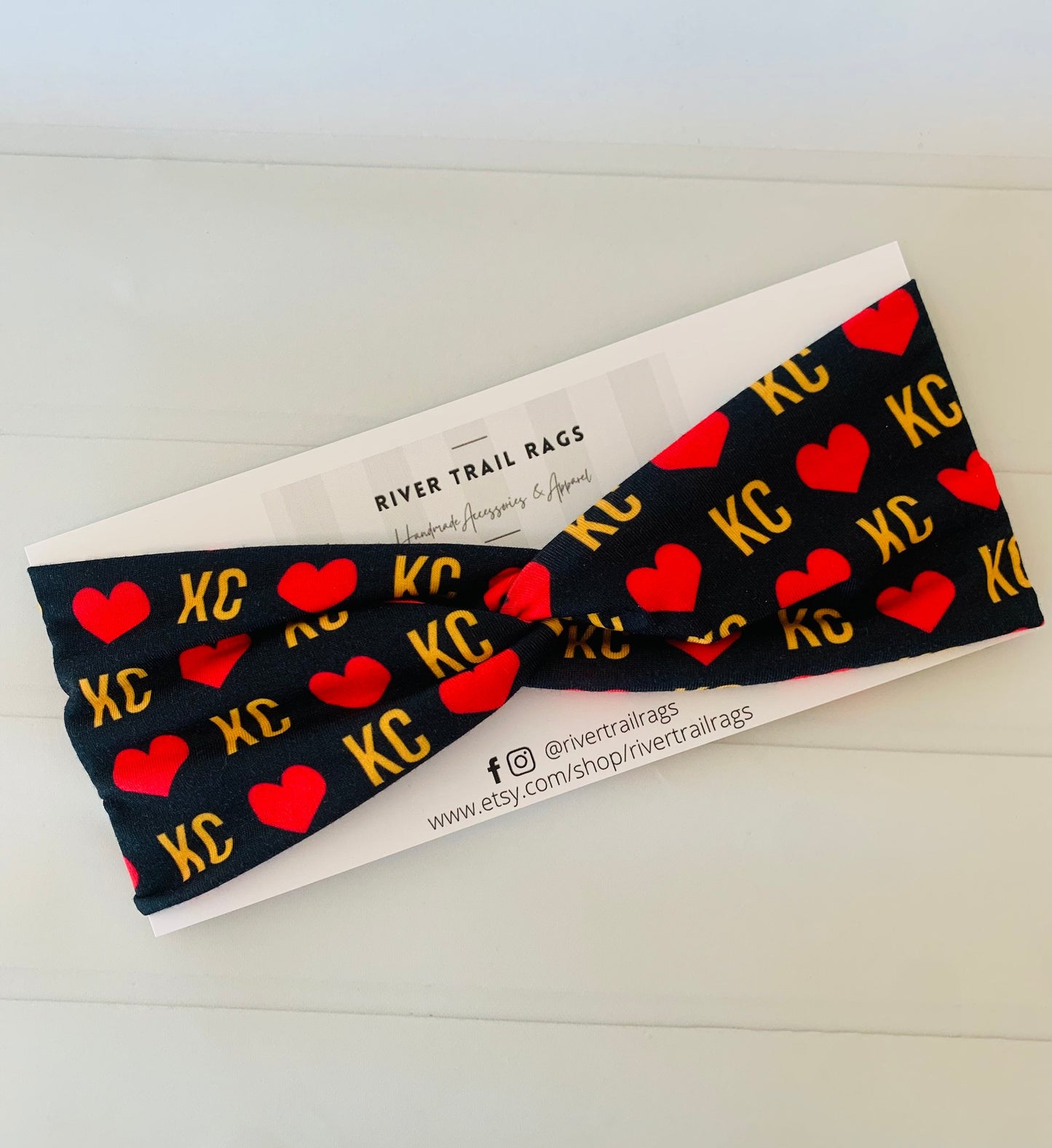 Kansas City Black Love Headband