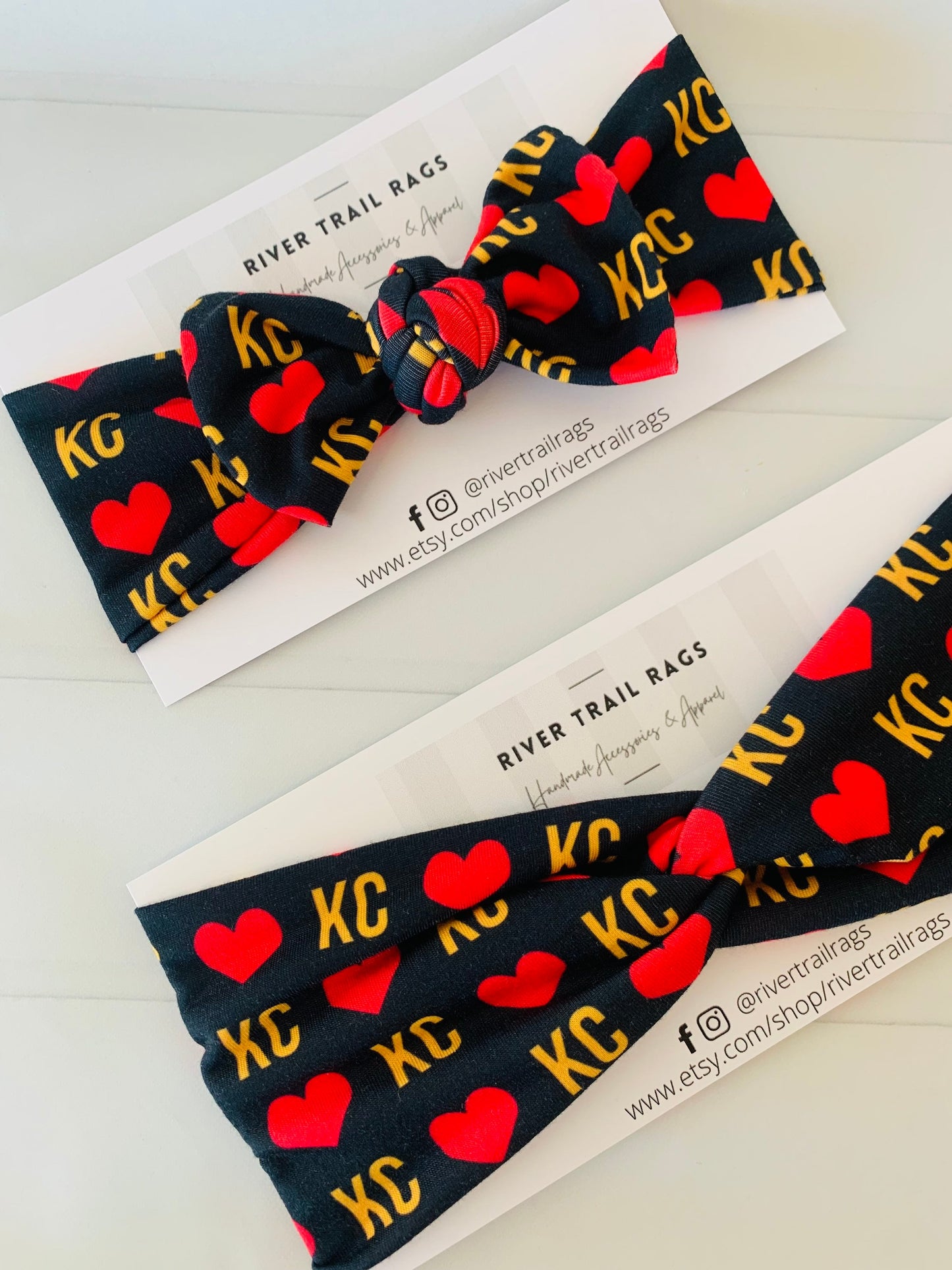 Kansas City Black Love Headband